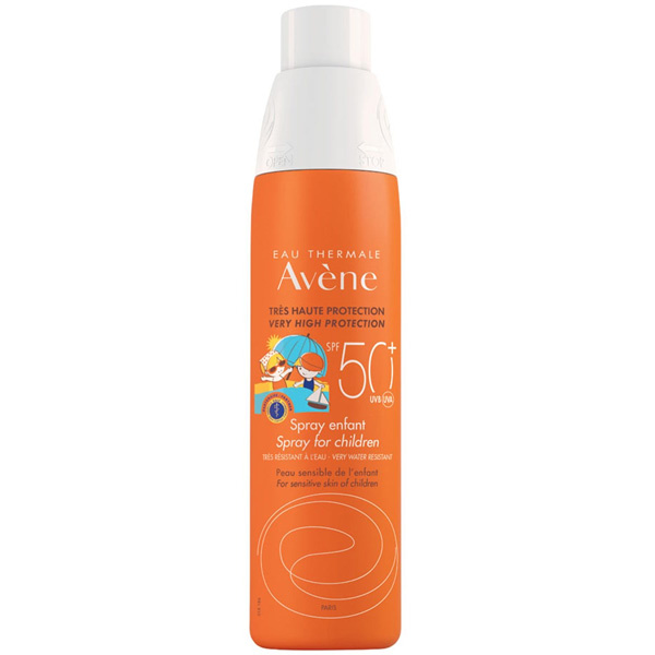 Avene Spray für Kinder Spf 50 200 ML Sonnenschutzmittel für Kinder