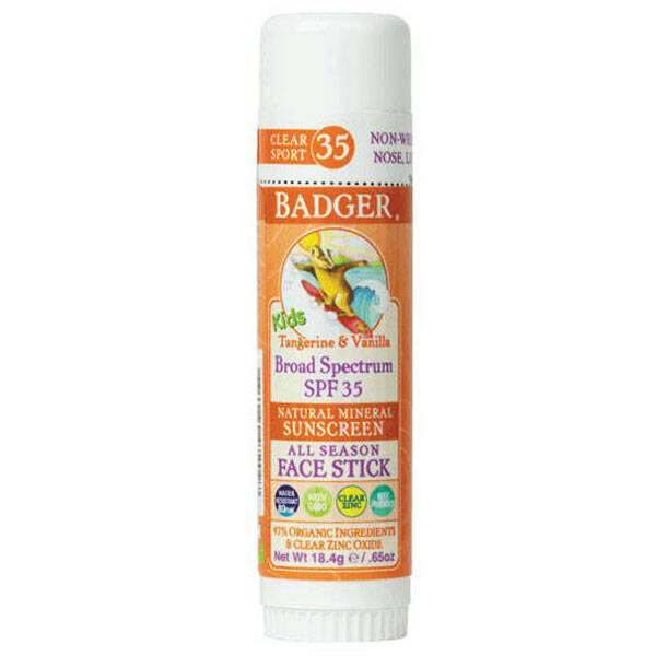 Badger Balm Kids Easy Apply Stick Spf 35 18 GR Kids Sunscreen