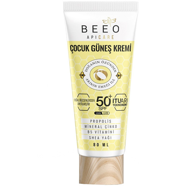 Beeo Apicare Children's Sunscreen with Propolis SPF50 80 ML