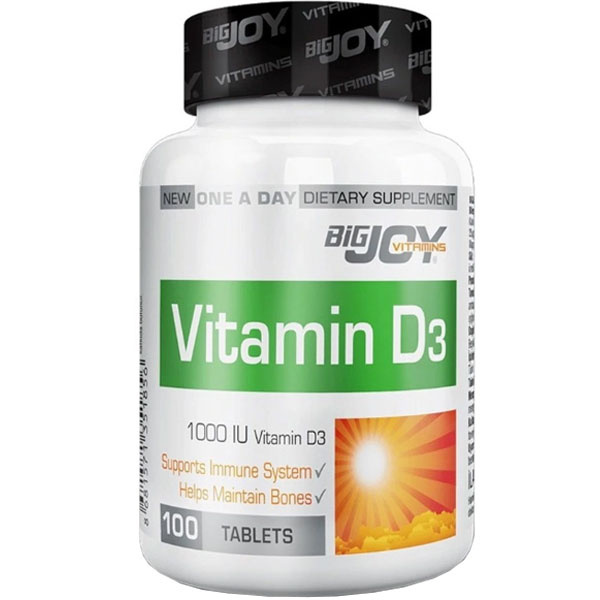 Bigjoy Vitamin D3 100 Tablets