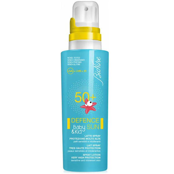 Bionike Defense Sun Baby Kid Spray Lotion SPF 50 125 ml