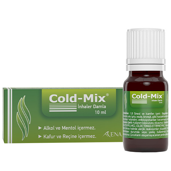 Cold Mix Inhaler Drops 10 ml Herbal Drops