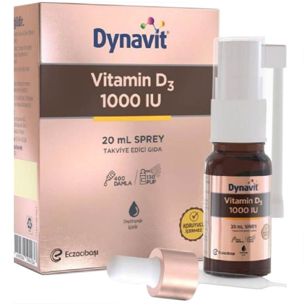 Dynavit Vitamin D3 1000 IU Spray 20 ML