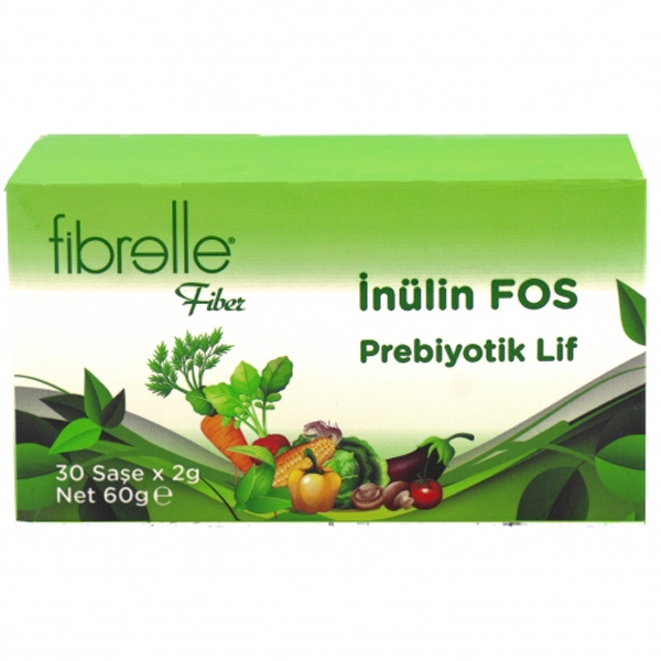 Fibrelle Inulin Fos Prebiotic Fiber 30 Sachet