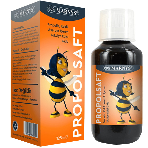 Marnys Propolsaft Syrup 125 ml Herbal Syrup