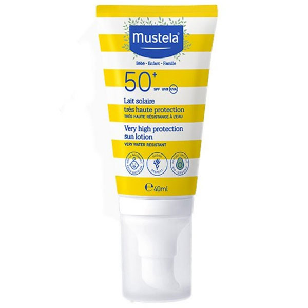 Mustela Very High Protection Sun Lotion Spf 50 40 ML Sun Lotion for Babies and Children