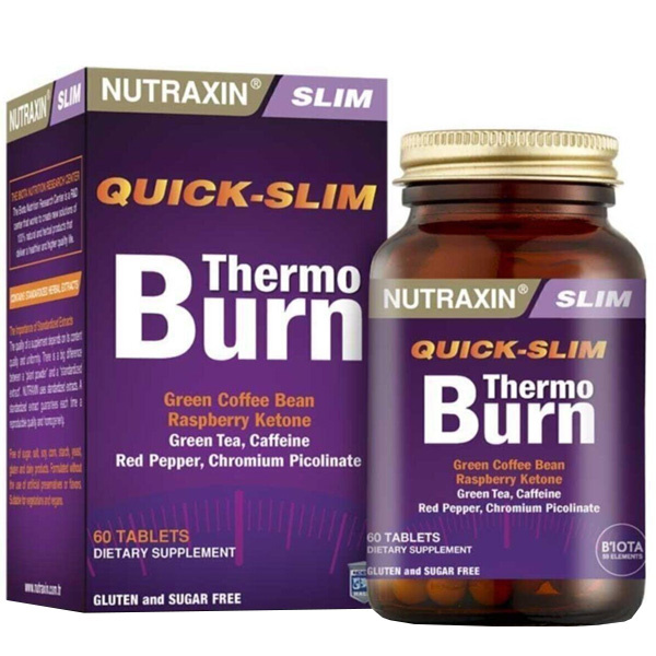 Nutraxin Quick Slim Thermo Burn 60 Tabletten Nahrungsergänzungsmittel