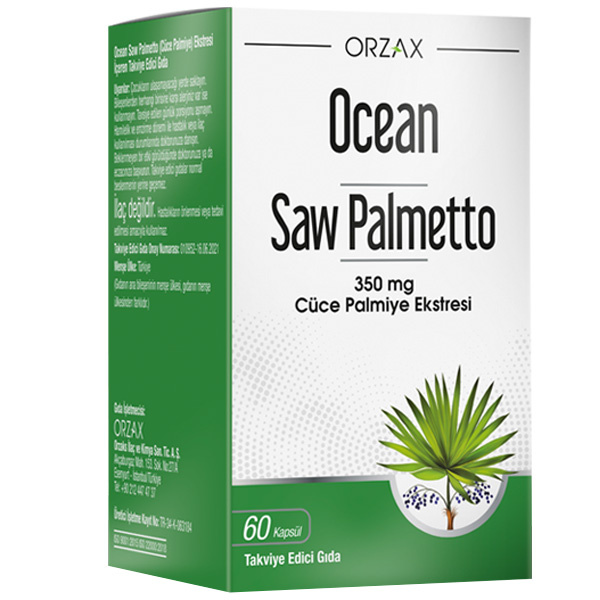 Orzax Ocean Saw Palmetto 60 Capsules