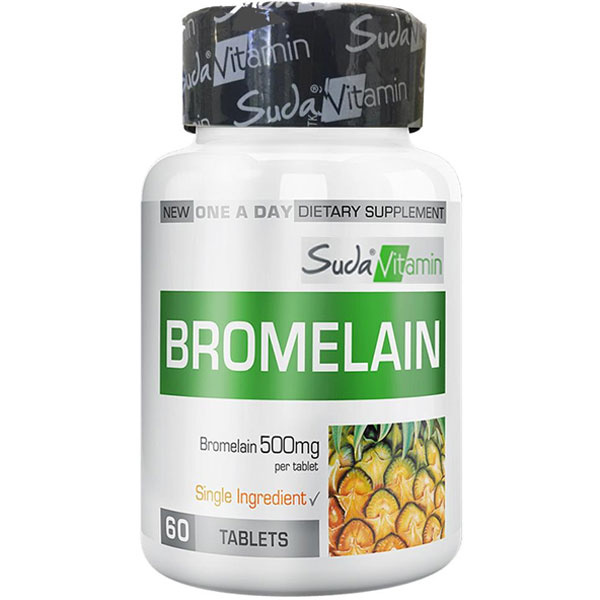 Suda Vitamin Bromelain 500 mg 60 Tabletten