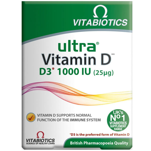Vitabiotics Ultra Vitamin D 96 Tablets