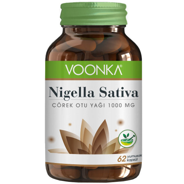 Voonka Nigella Sativa 1000 Mg 62 mustköömneõli kapsel