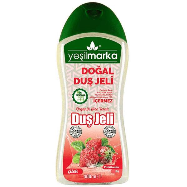 Yesilmarka Gel doccia naturale alla fragola 400 ml