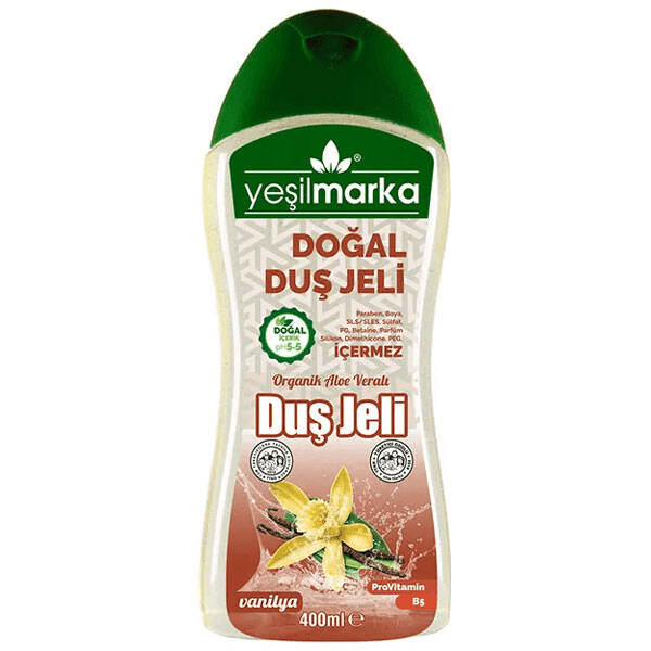 Yesilmarka Gel doccia naturale alla vaniglia 400 ml